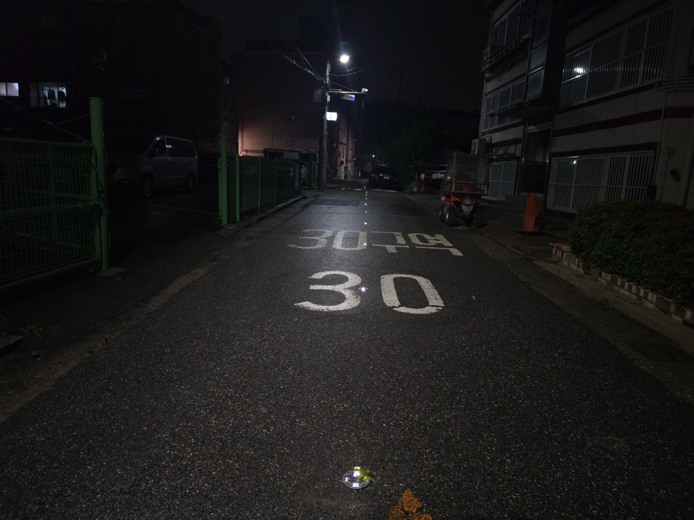 인천 동구, 만석동 괭이부리마을 일원에 하이브리드 도로표지병 설치
