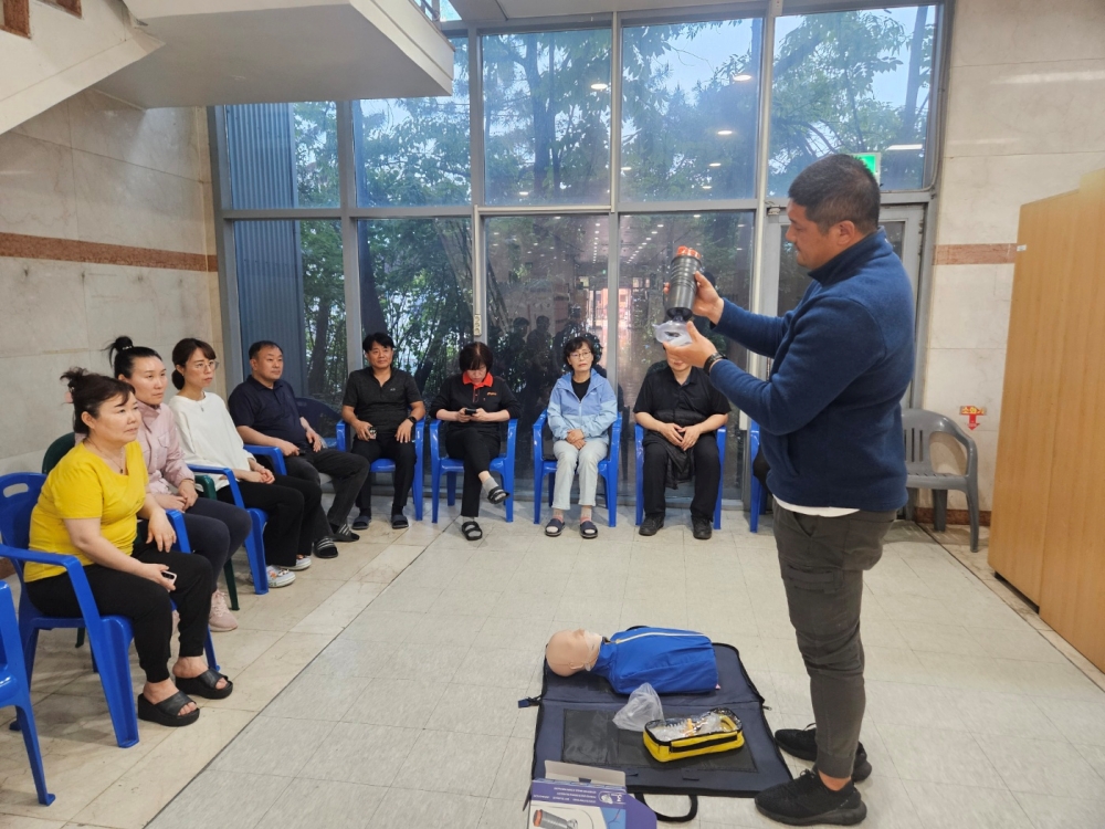 남동구 도시관리공단, 기도폐쇄 응급키트 설치…‘골든타임’대응력 강화