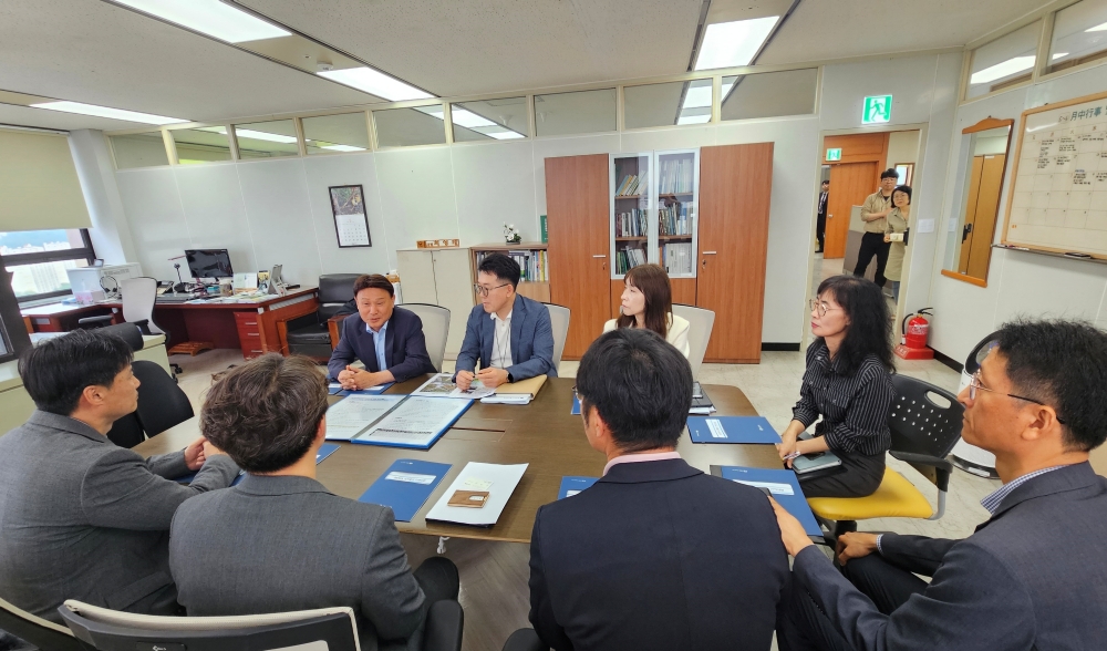 군산시, 탄소중립 도시숲 확충 위해 산림청 방문 국비 지원 건의
