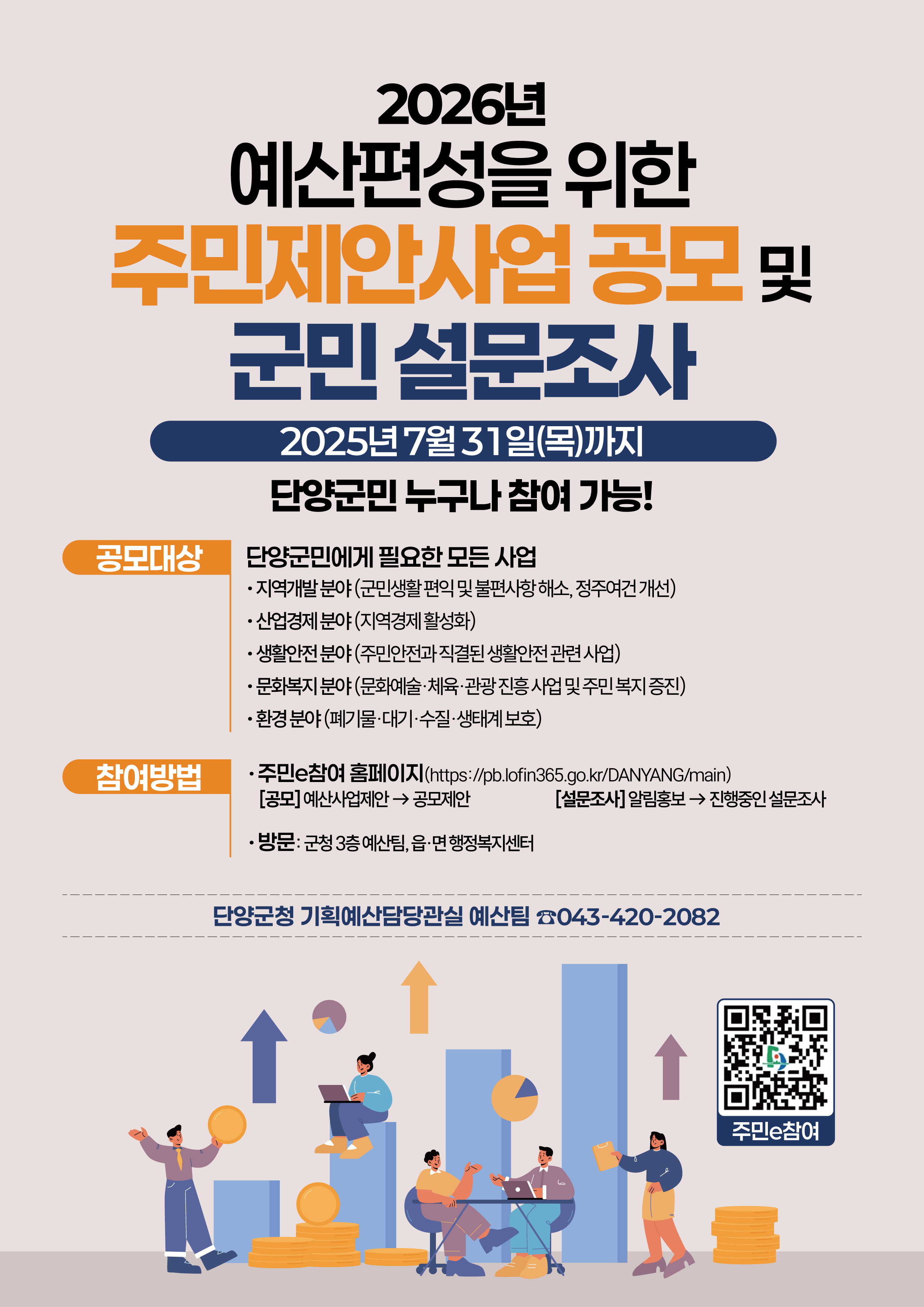 단양군, 주민참여예산제 본격 운영