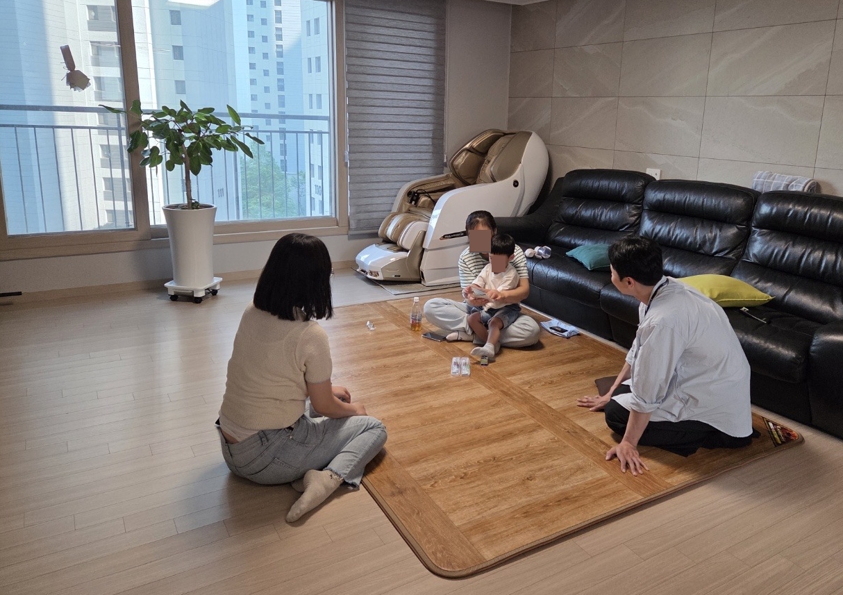 수원시 장안구 정자2동, e아동행복지원사업 가정방문 추진