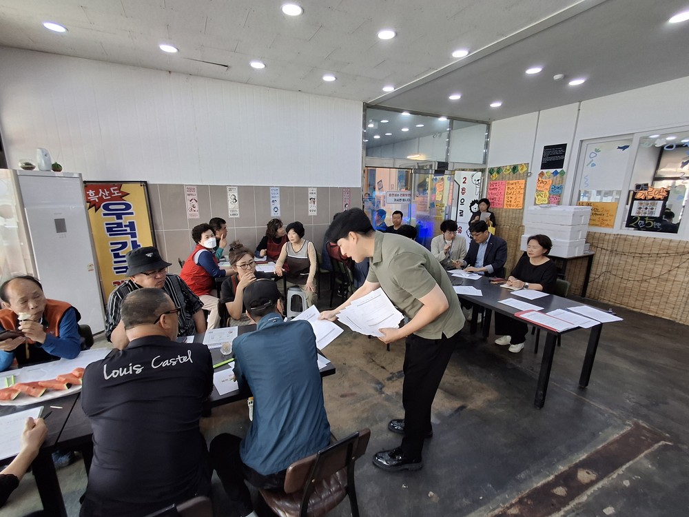 목포시, 지역상권 활성화 위해 지역상인 고충 청취...지역 상권 활력 위한 현장 지원