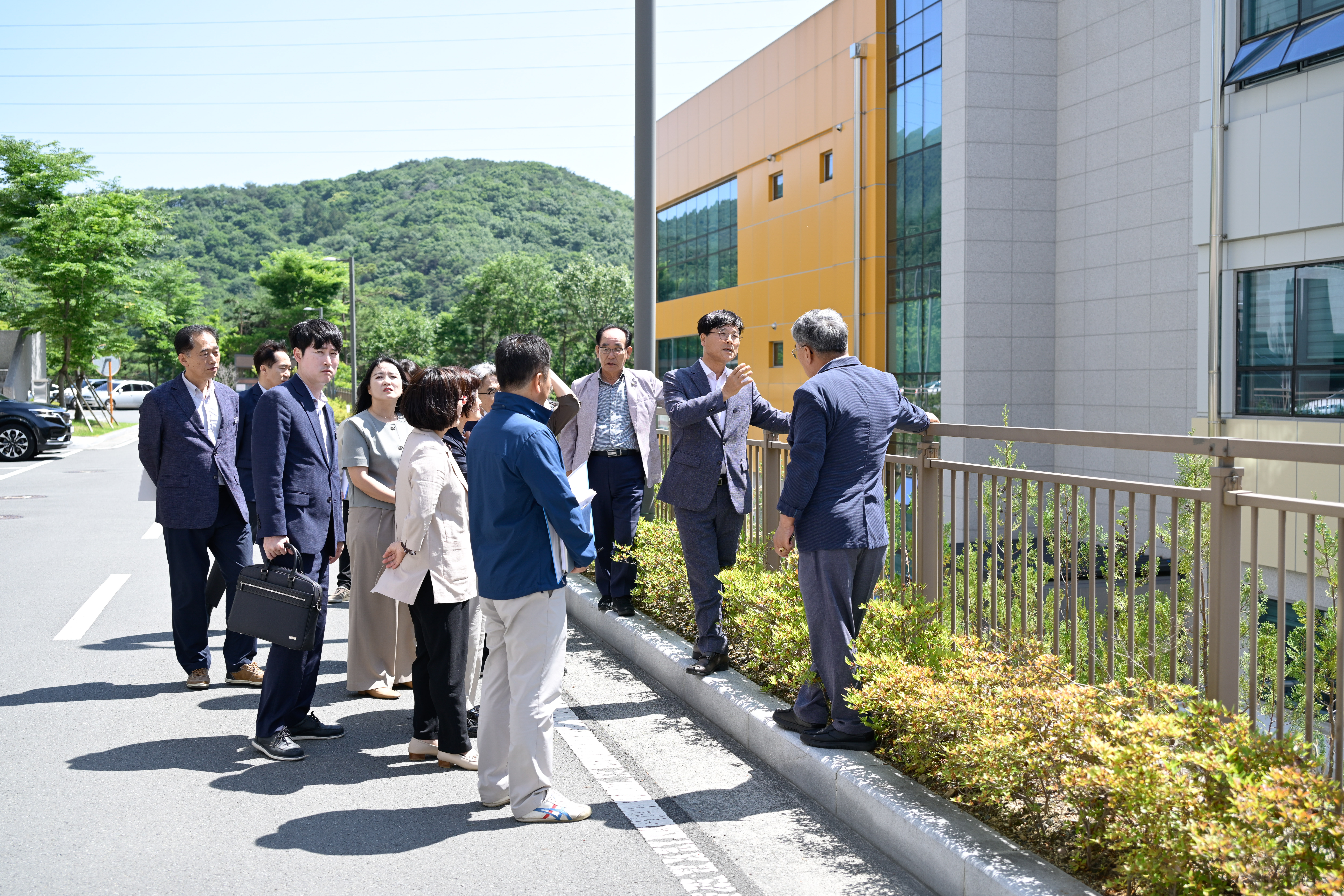 변광용 거제시장, 건의사항 청취 위해 해뜰안애 아파트 찾아