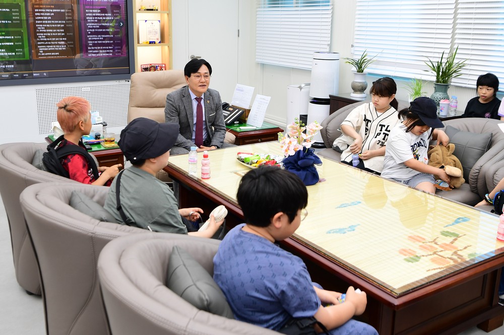 강화초교 학생들, “군청에서 지역 행정 배워요”