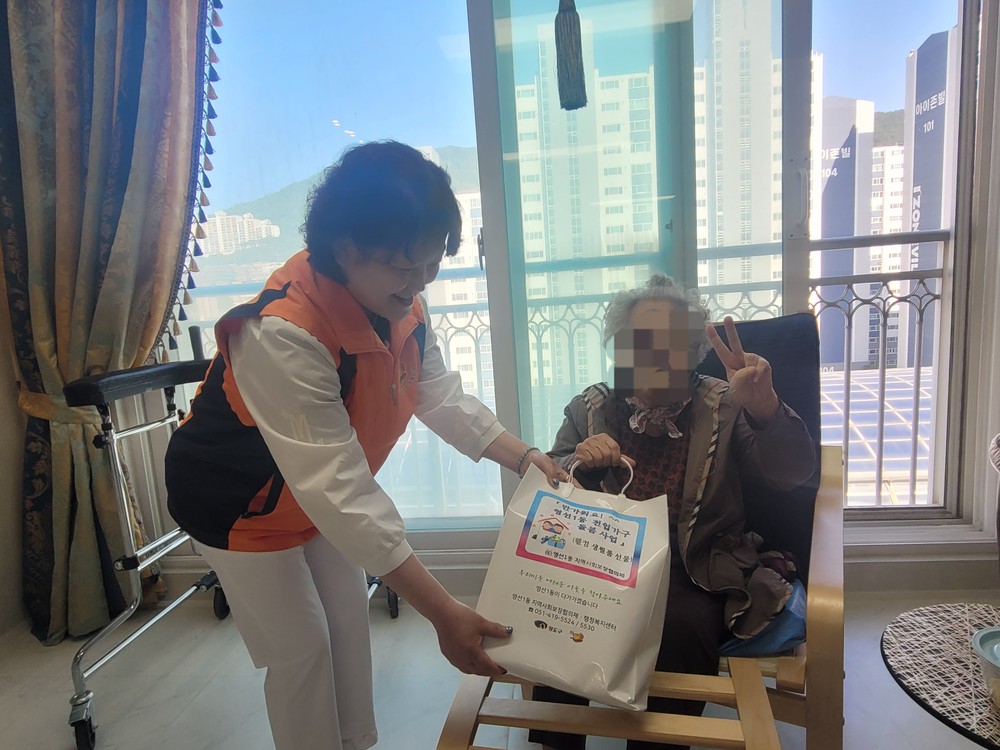 영선1동 지역사회보장협의체, 취약계층 전입가구 돌봄추진