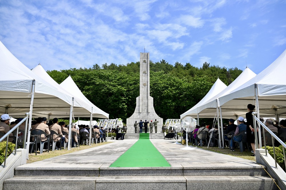 속초시, 제70회 현충일 추념식 개최...국가보훈대상자 등 500여 명 참석