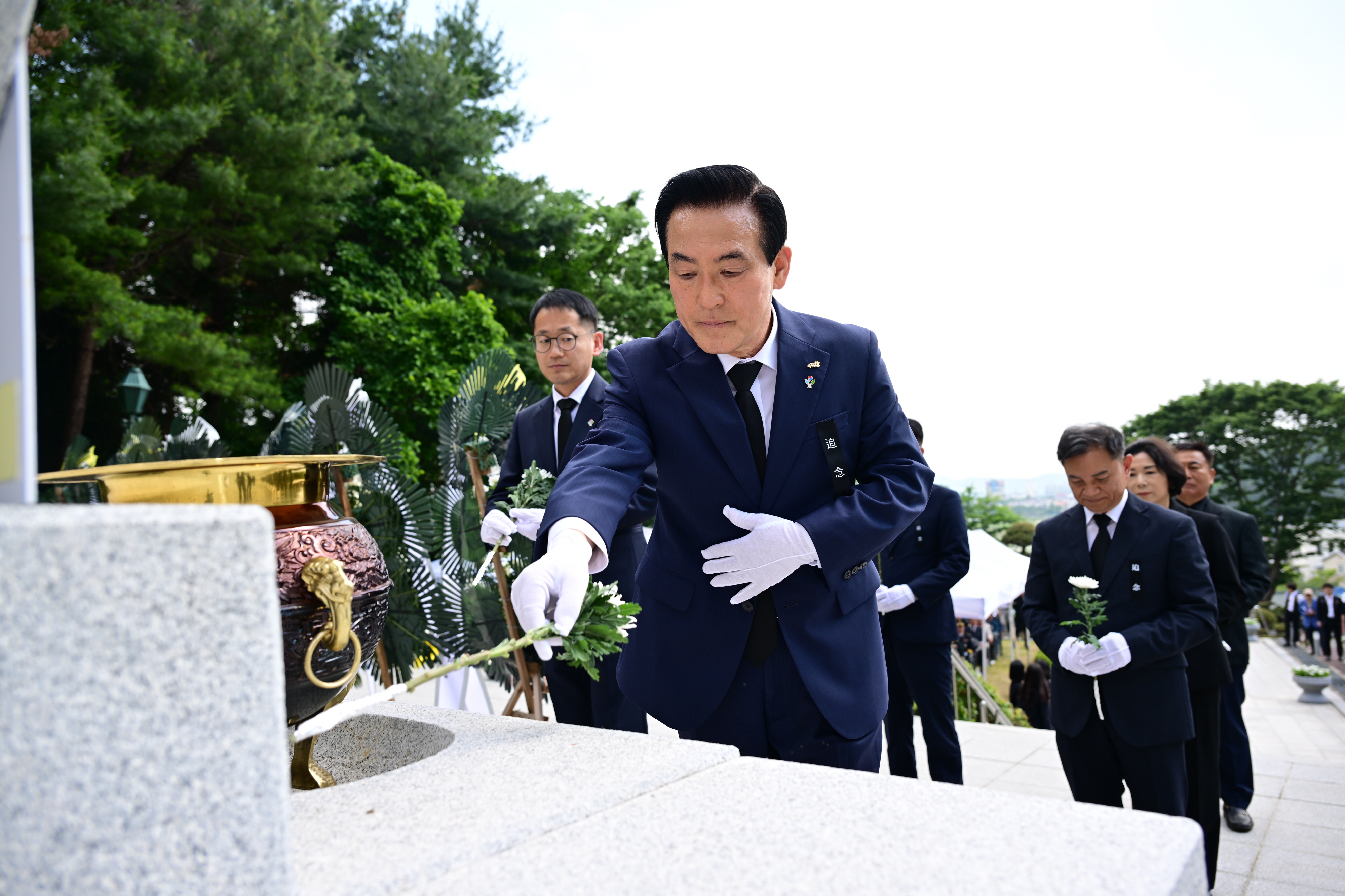 논산시, 제70회 현충일 추념식에서 순국선열·호국영령 숭고한 희생 기려
