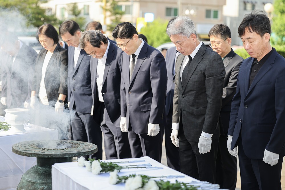 계양구, 제70회 현충일 맞아 순국선열 참배 숭고한 희생정신 기려