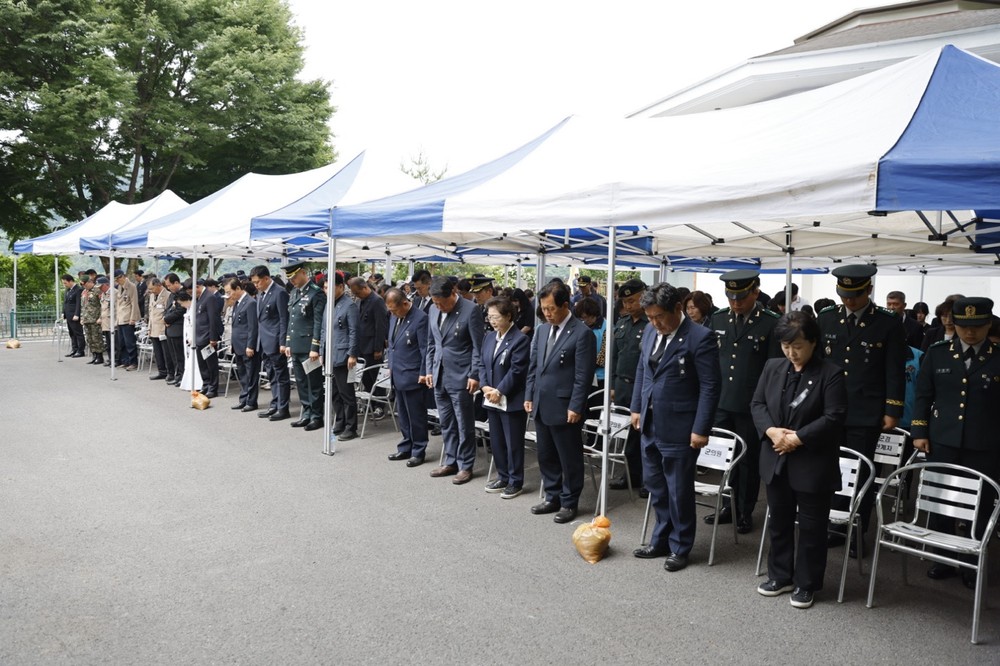 단양군, 제70회 현충일 추념식 거행