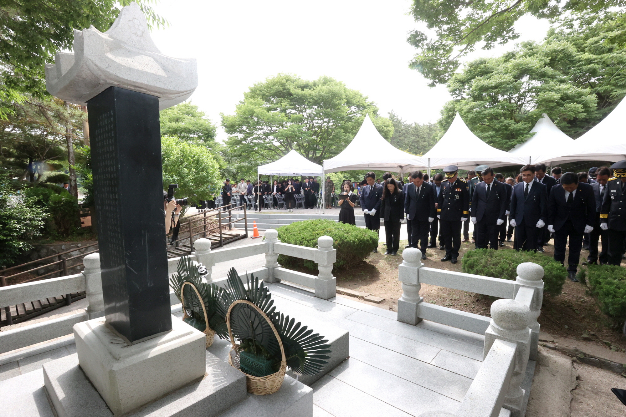 무안군, 제70회 현충일 추념식 충혼탑 광장에서 거행