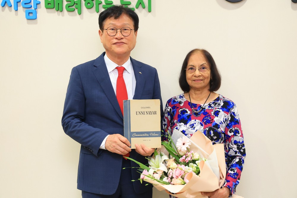 ‘국경을 넘어 피운 보훈의 꽃’ 수성구, 나야 대령 기리는 추모식 개최