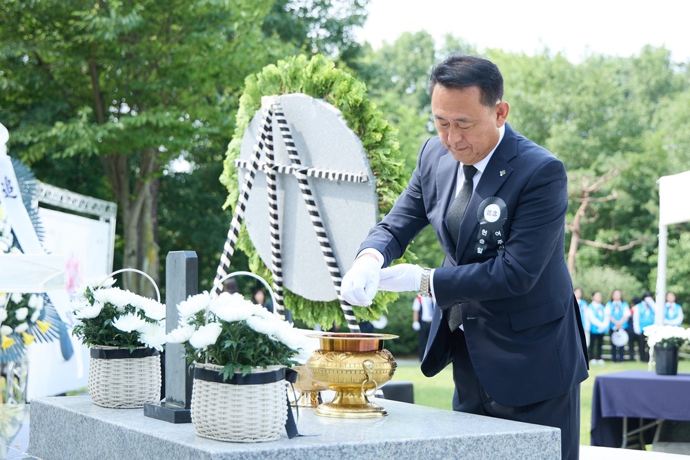 여주시 현충탑에서 ‘제70회 현충일 추념식’ 거행