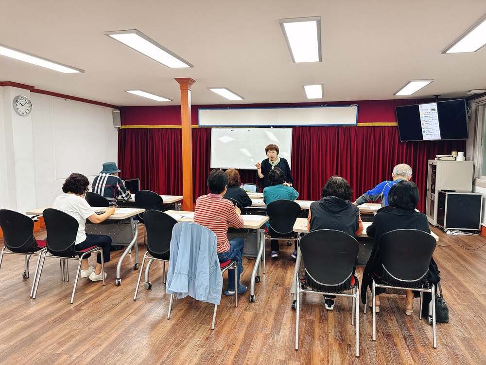 영선1동, 우리도 함께! 어르신 디지털 마실 개강