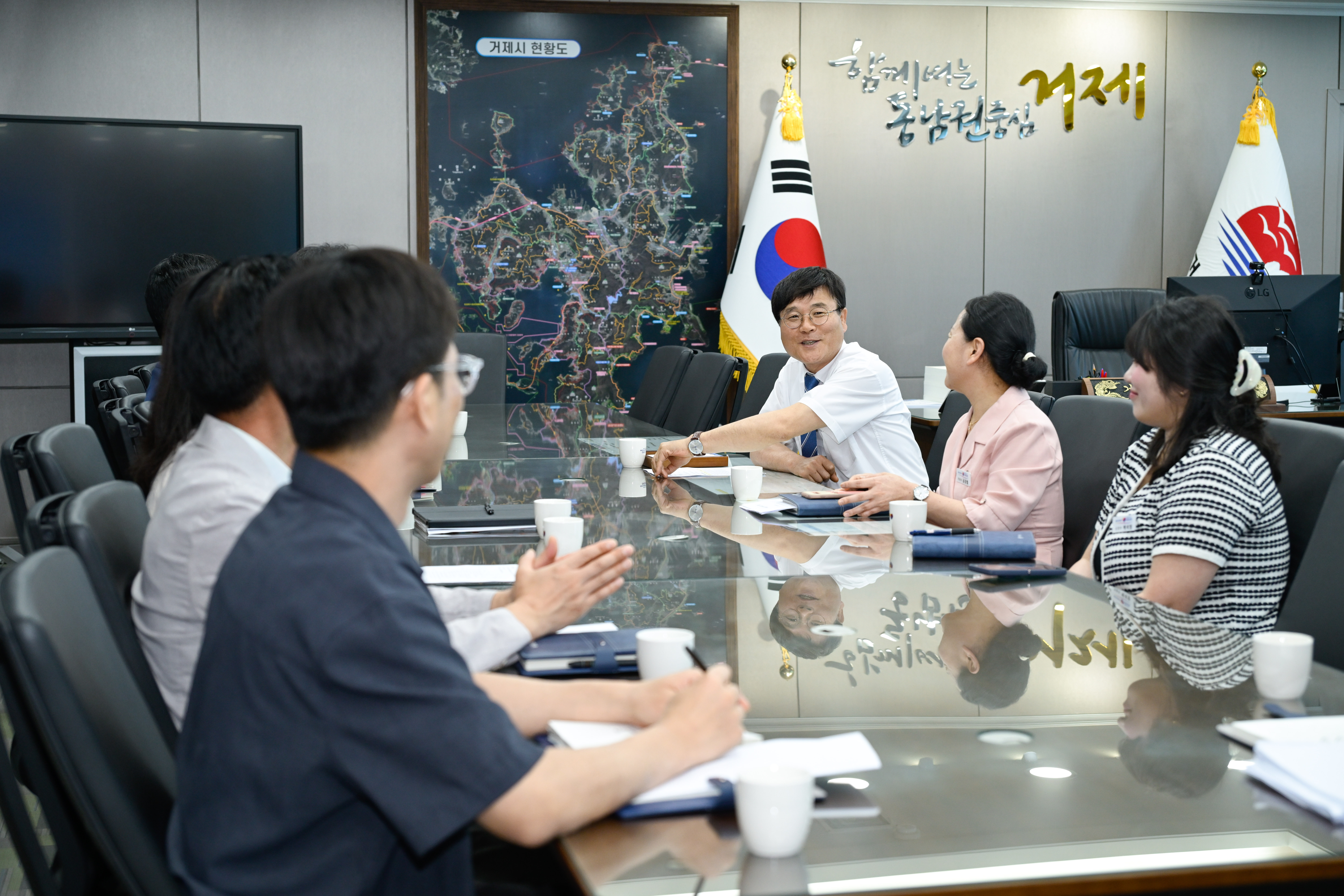 거제시, 시장님과 민원담당공무원 소통간담회 개최