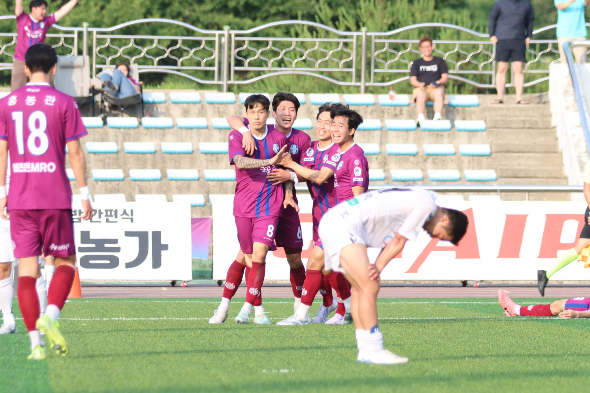 남양주시민축구단, 짜릿한 극장골로 평창에 역전승