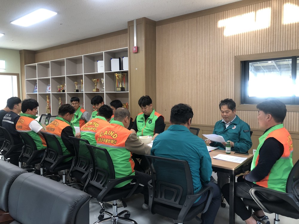 평창군-진부면 자율방재단, 여름철 자연재난 대비 소통 간담회 개최