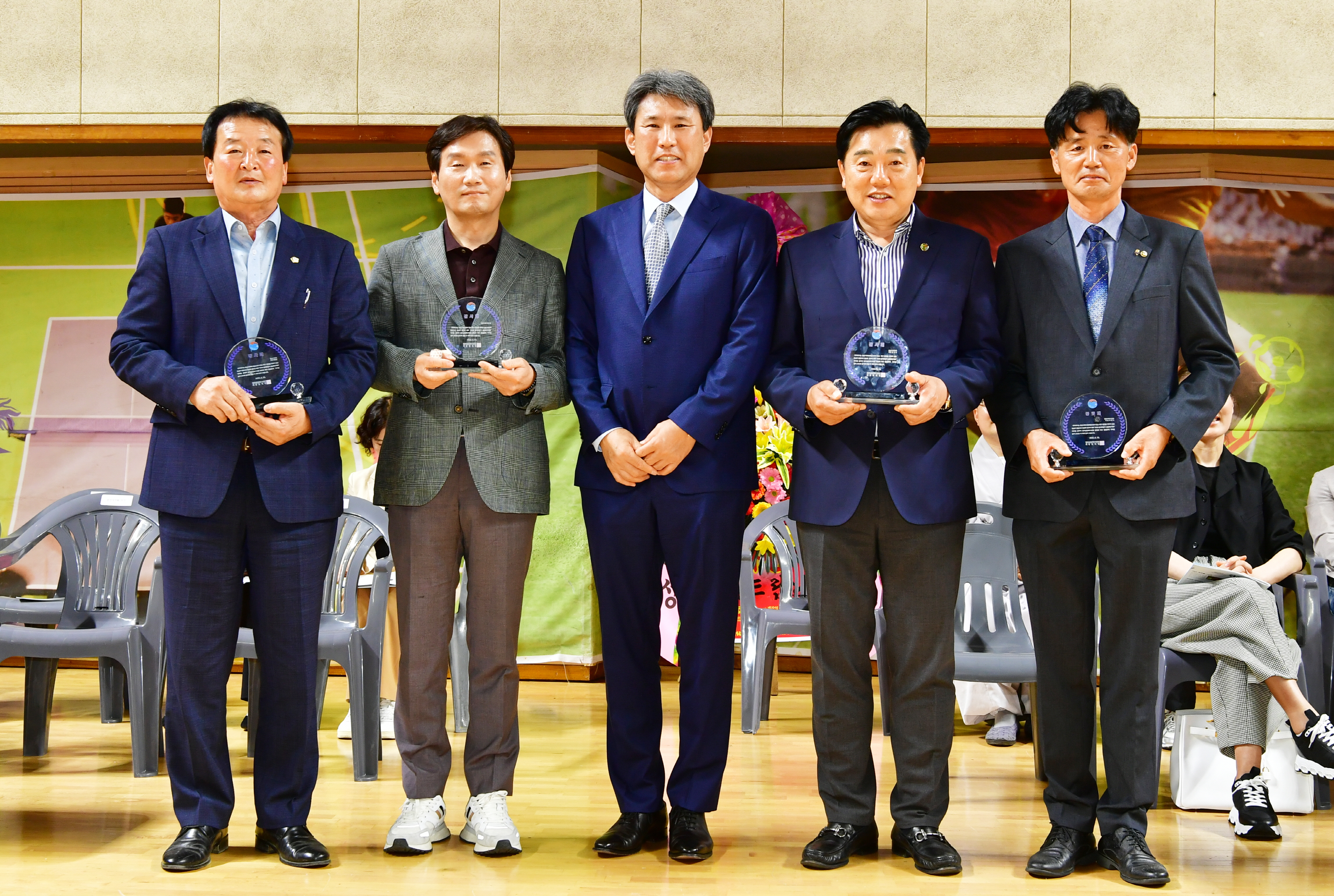 2025 춘계 회장기 실업탁구대회 개막식, 경산 실내체육관에서 열려