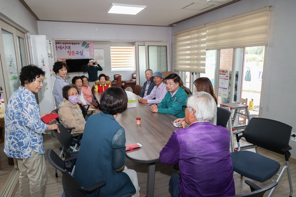 고성군, 폭염 대비 ‘경로당 에어컨 청소사업’ 시행!