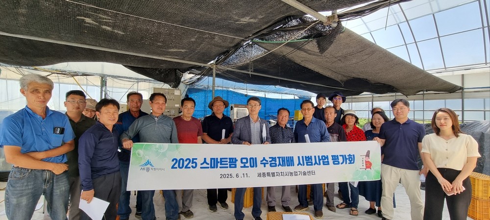 스마트팜 오이 수경재배, 효율적 농업의 길을 열다