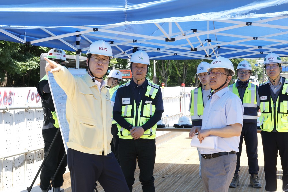 동탄인덕원선 복선전철 건설사업 안전점검 실시