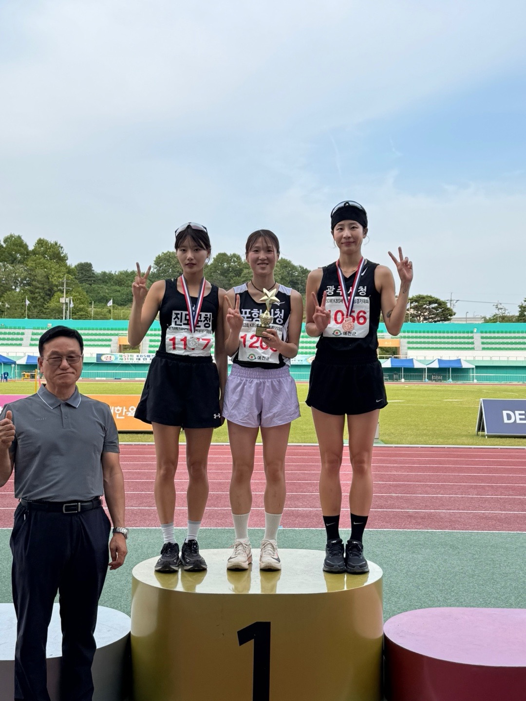 광주시청 이다겸 선수, 제53회 KBS배 전국 육상경기대회 800m 동메달 쾌거