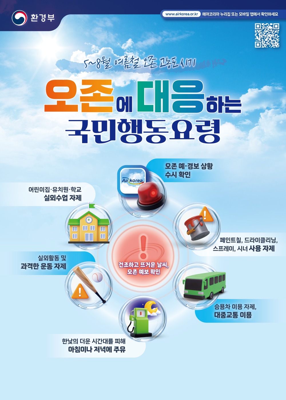 연수구, 여름철 오존 발생 저감 특별대책 시행