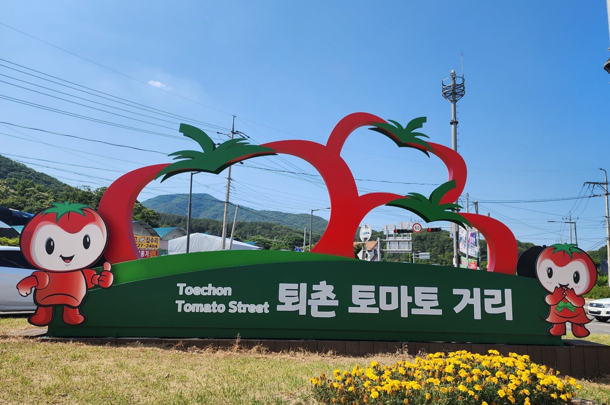 광주시, ‘퇴촌토마토거리’ 안내시설물 설치 완료…축제 활성화 기대