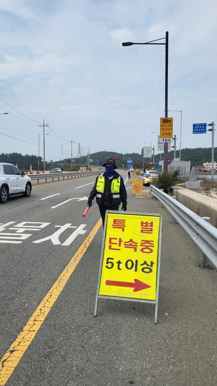 목포시, 도로 파손·교통사고 예방‘과적 차량 합동단속’추진