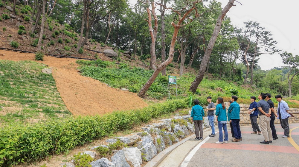 신계용 과천시장, 장마철 앞두고 산사태·하천 위험지역 현장 점검 나서