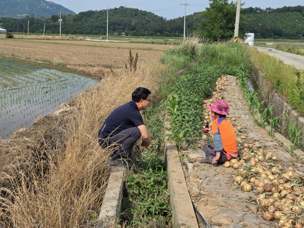 “영농철, 농민 곁으로” 대덕읍 찾아가는 소통행정 전개