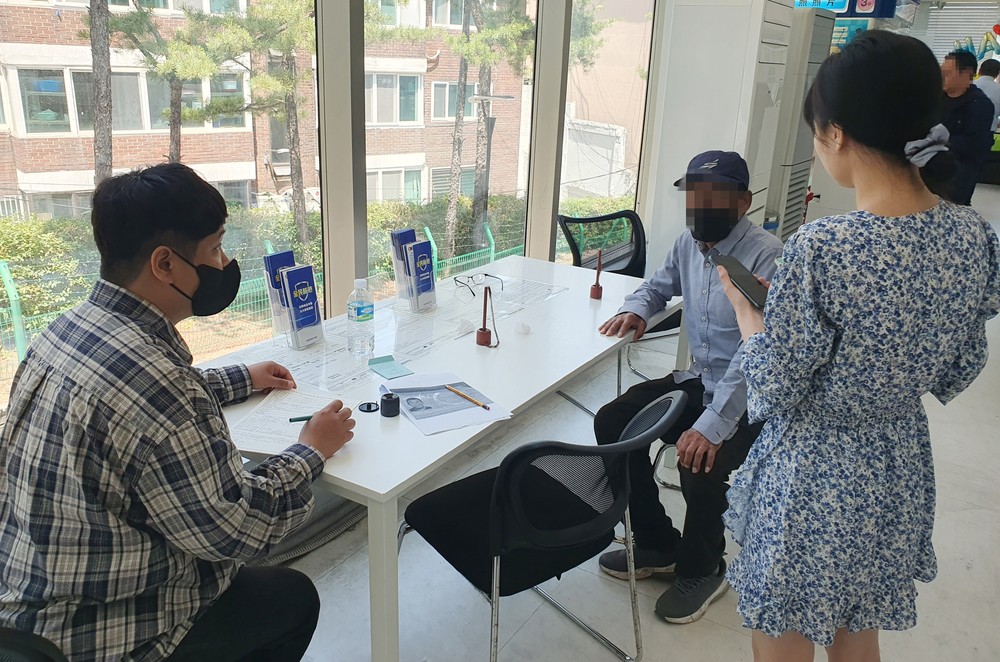 서산시, 생계유지 어려운 중국인 노숙자 따뜻한 손길 내밀어