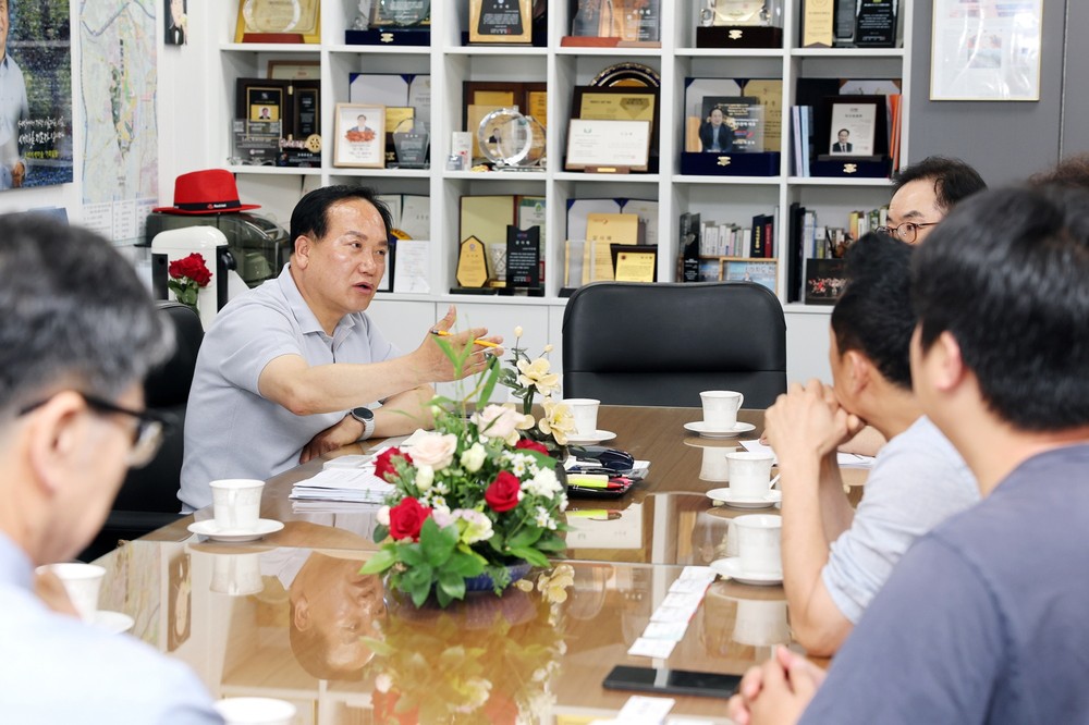 이권재 오산시장, 동탄2 초대형 물류센터 백지화 전면에서 주도 나선다