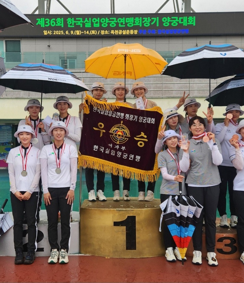 순천시청 양궁팀, 한국실업양궁연맹 회장기 단체전‧개인전 금메달 석권!