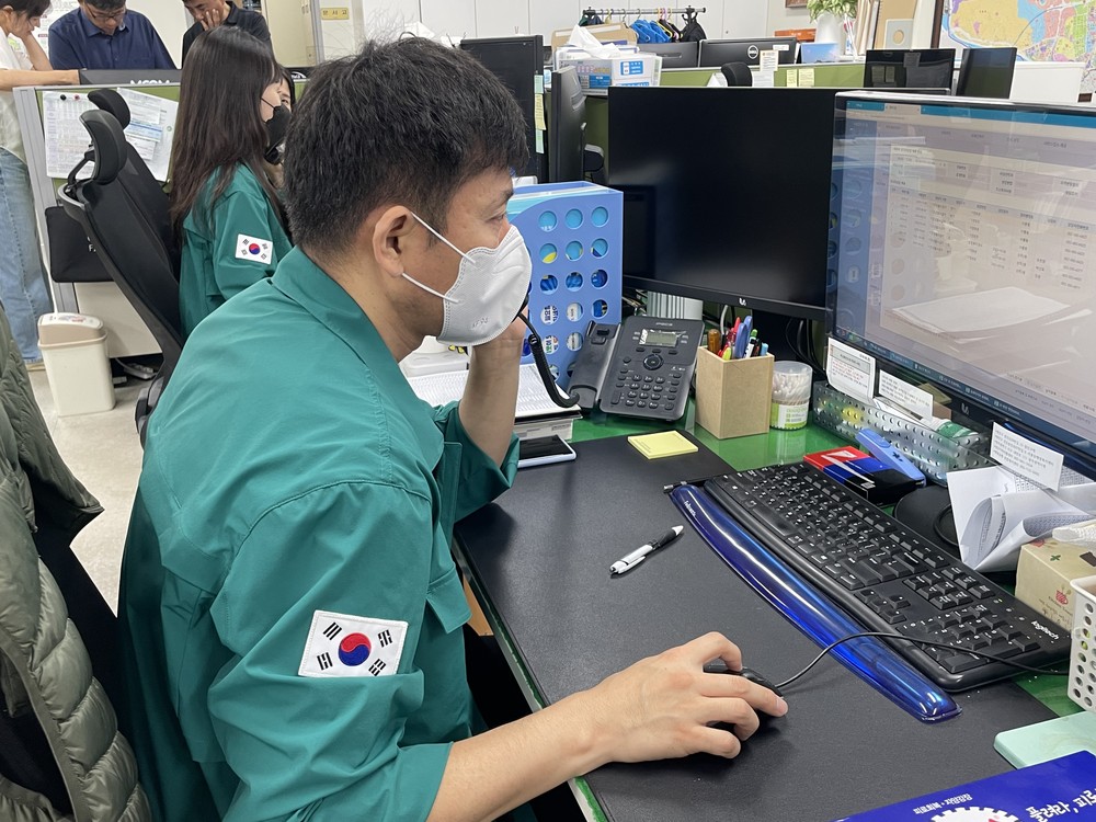 어룡동, 금호타이어 광주공장 화재 피해 돌봄 취약계층 살펴