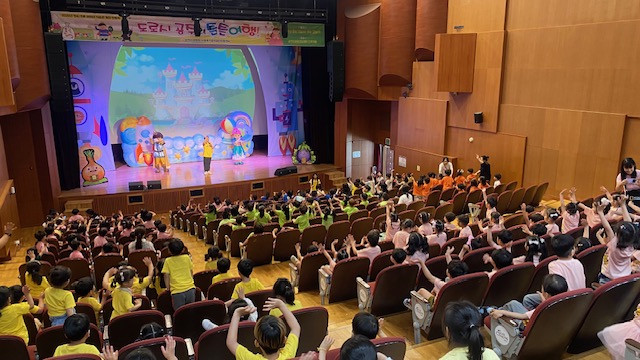 (사)순천시어린이·사회복지급식관리지원센터, 어린이 편식예방 인형극 공연
