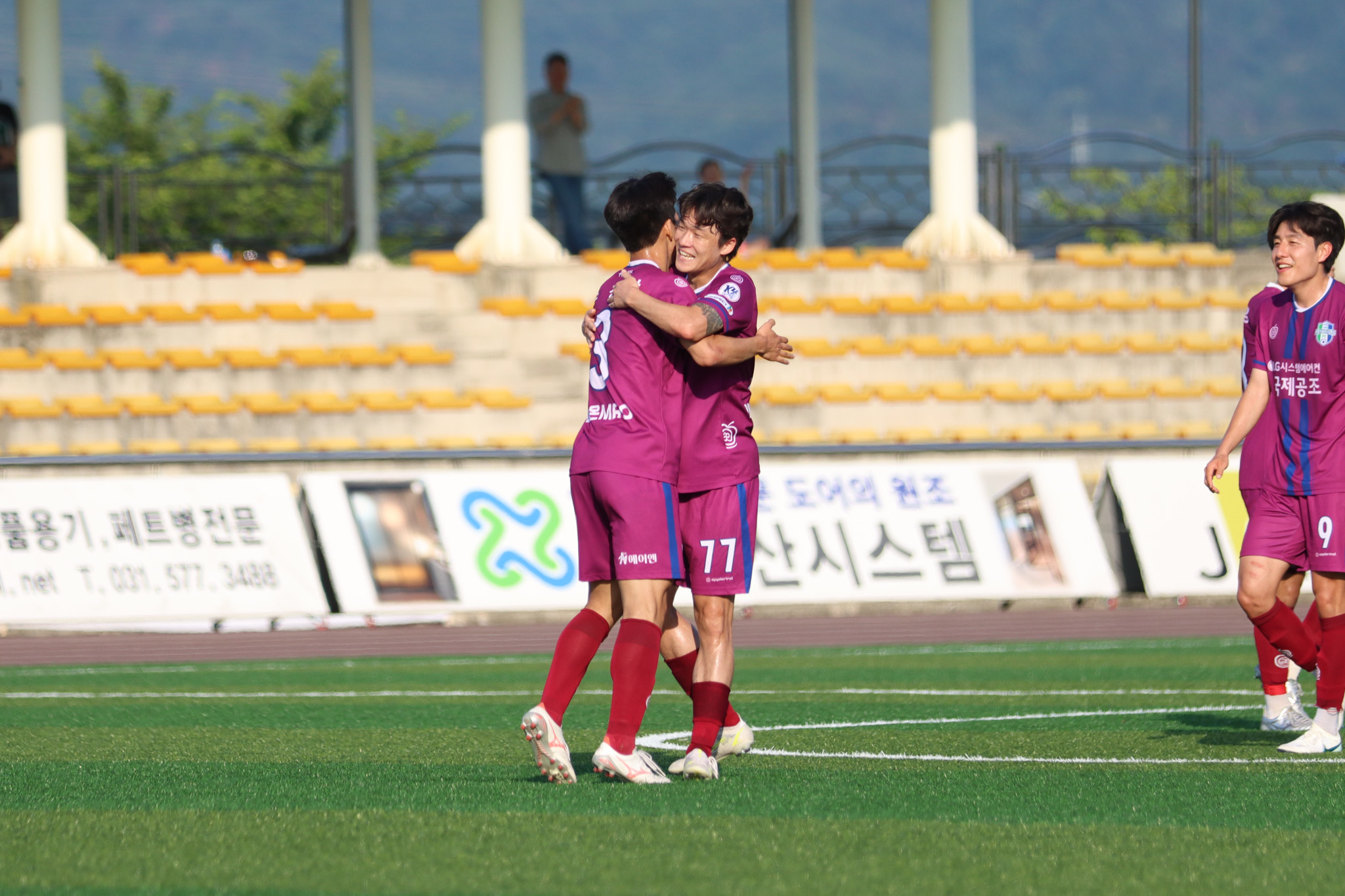 남양주시민축구단, 당진 상대로 완승 거두며 리그 1위 탈환
