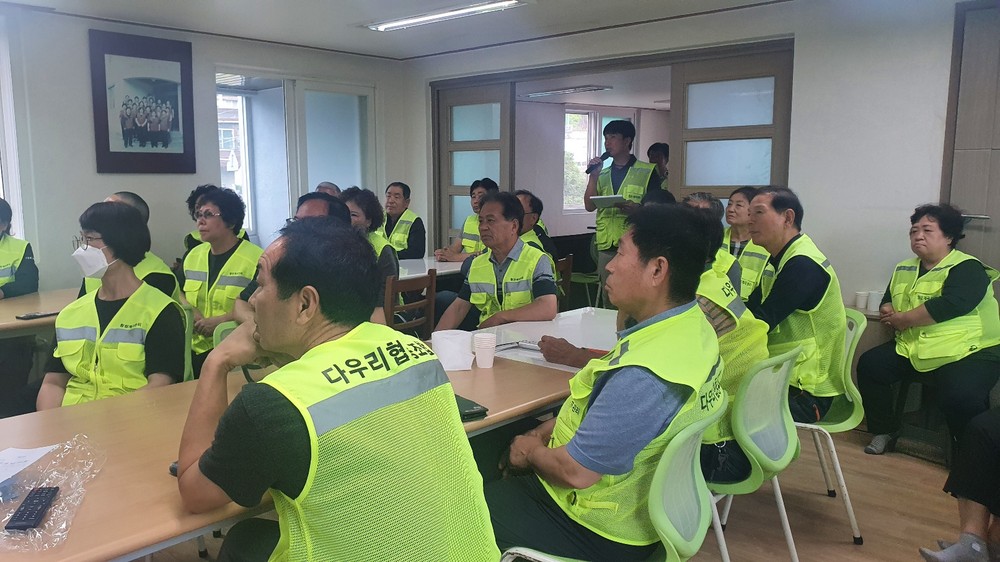 동두천시, 우기철 및 폭염 대비 자연발생유원지 유지관리사업 안전교육 실시