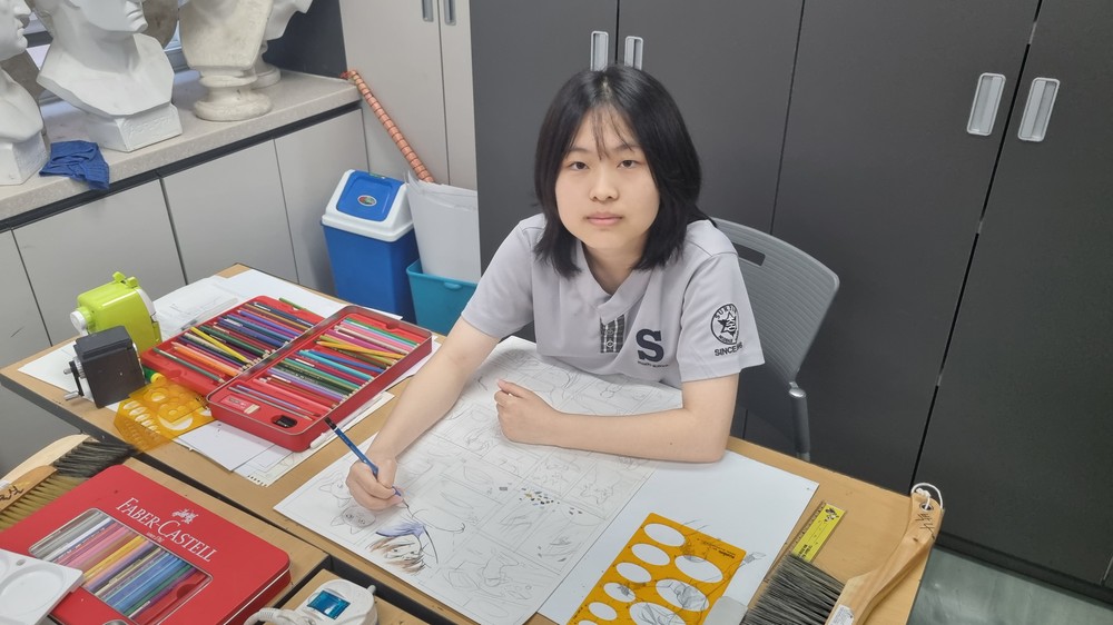 수륜중, 한연수 학생, 전국 미술대회 입·특선 쾌거!