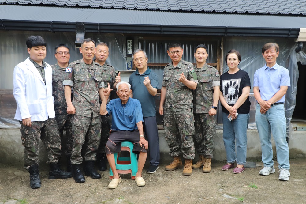 내촌면행정복지센터, 자매결연부대 37전차대대 방문 민·군 화합 다져