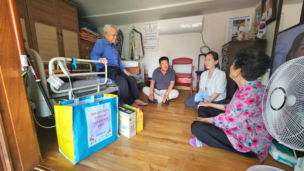 남해읍, 호국보훈의 달 맞아 보훈가족 위문