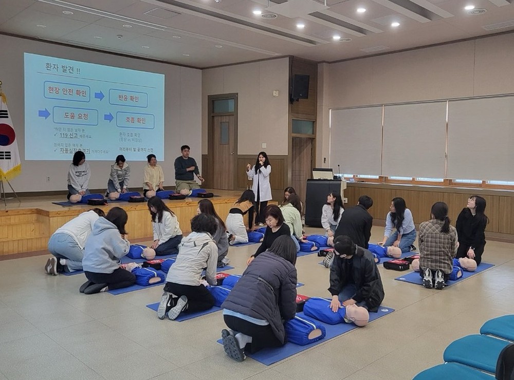 여수시, ‘생명을 살리는 수호천사, 심폐소생술’ 교육 운영