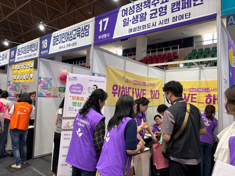 여수시 여성친화도시 시민참여단, 정책요구도 조사 실시