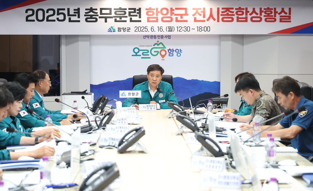 함양군, 2025년 충무훈련 실시