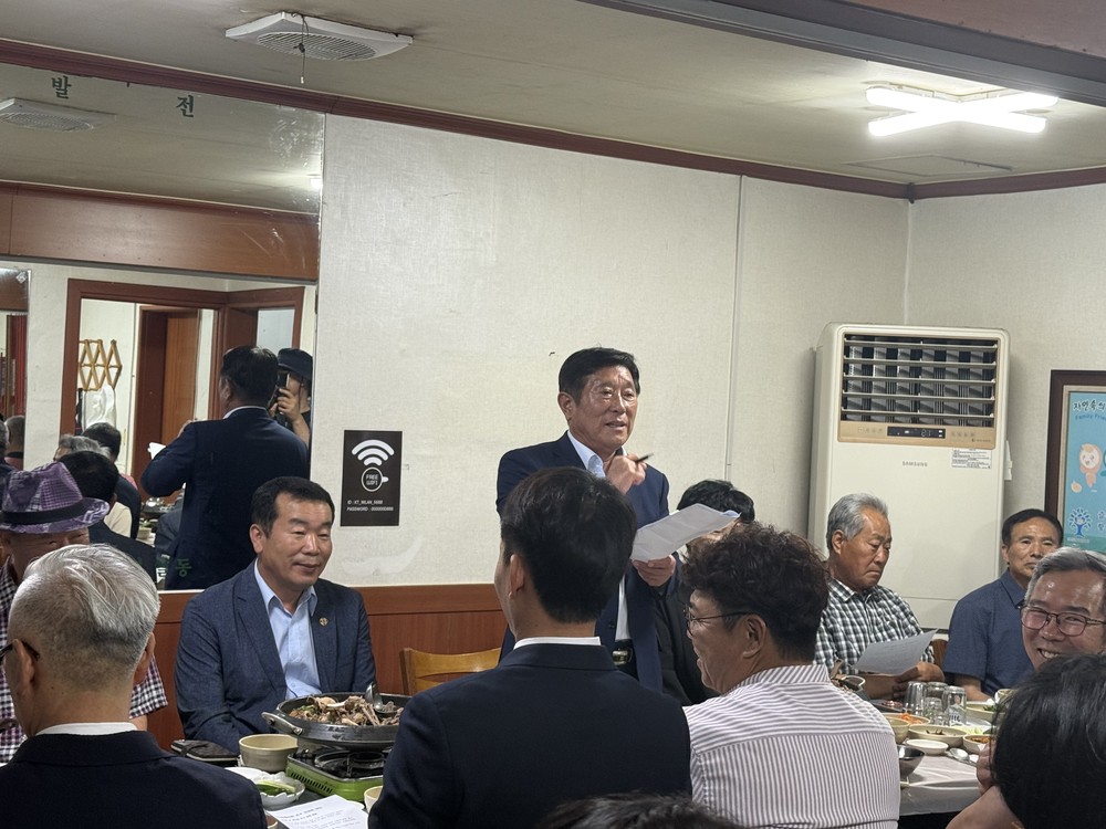 조상래 곡성군수, 사회단체장들과 지역발전 위한 소통 간담회 가져