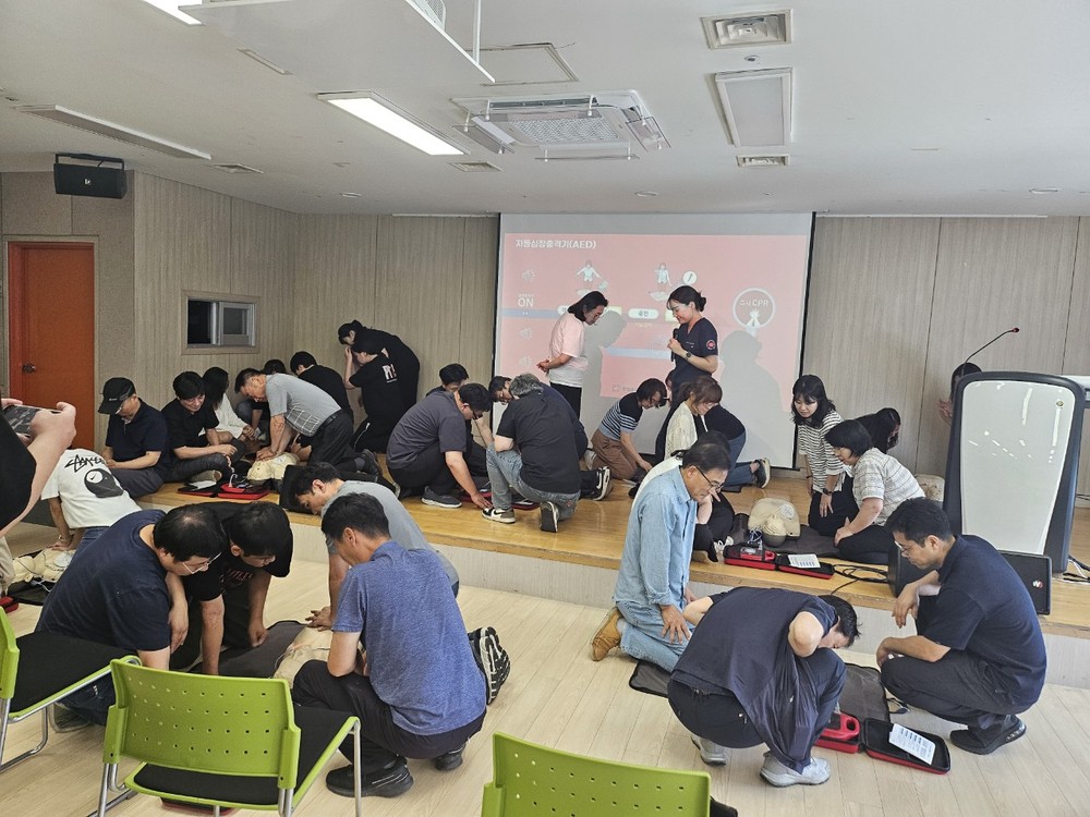 화성특례시, 심폐소생술 등 응급처치 교육 실시