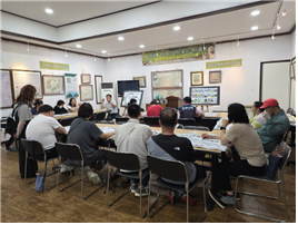 호야지리박물관, 장애인 대상 '영월 지리여행 트래킹 맵 만들기' 프로그램 진행