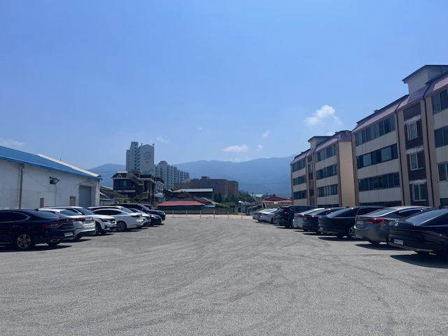 동내면-동춘천농협 주차장 공유 ‘눈길’