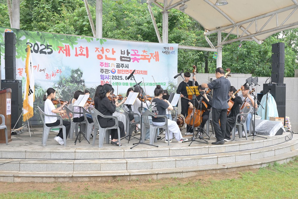 공주시 정안면, ‘제1회 정안 밤꽃축제’ 성황리 개최