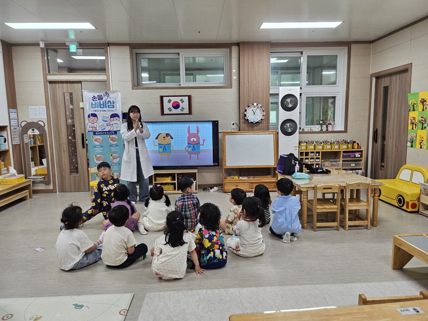 진도군, ‘찾아가는 영유아 감염병 예방 및 손 씻기 교육’