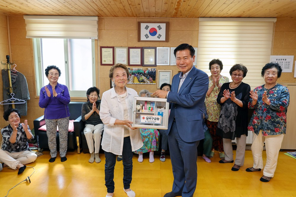 대구 중구, 관내 52개소 경로당에 ‘실버구급함’ 설치 완료